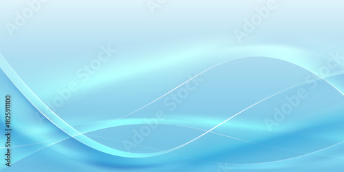 Abstract blue background. wave modern eps10