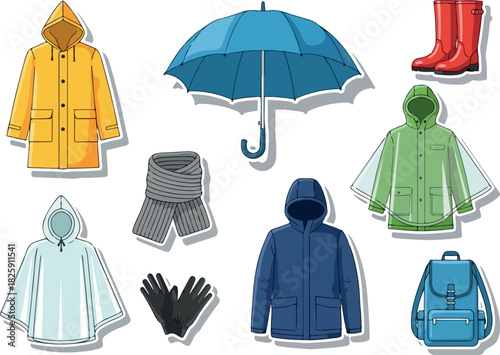 Rainy Day Gear Essential Outdoor Apparel and Accessories