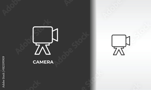 Camera Vector, Icon Or Logo Sign Isolated Symbol Illustration