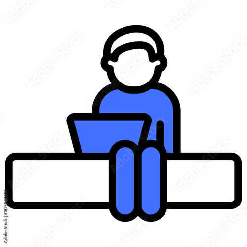  customer mixed color icon