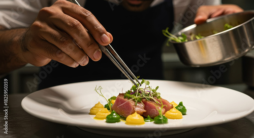 Chef's Touch Culinary Artistry in Food Presentation