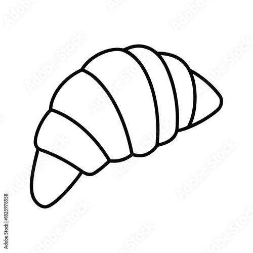 🥐 Vector illustration of a delicious bakery and breakfast food set with bread, croissants, and sweet pastries