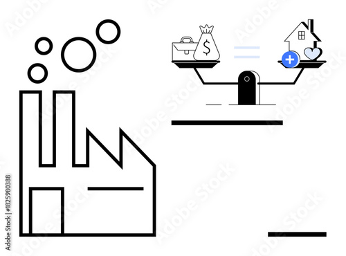 Work life balance. industrial production, financial stability, and equal focus on health and home. Work life balance integrates career growth and personal health care. For corporate well-being