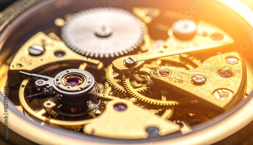 Mechanical beauty of automatic machinery
