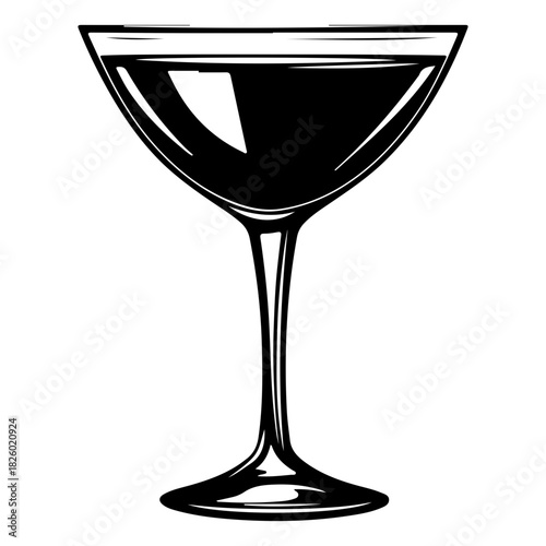 Elegant and Detailed Illustration of a Vintage Typewriter with Paper and Type Keys on a Wooden Table