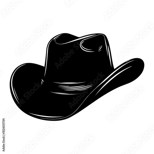 Abstract black and white silhouette of a dancing figure showcasing elegance and movement in a minimalist style