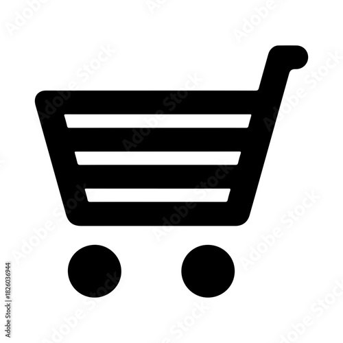 Minimalistic vector graphic of two cute cats sitting on a crescent moon against a starry night sky background