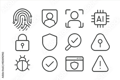 Digital security, data protection, and biometric identification technology