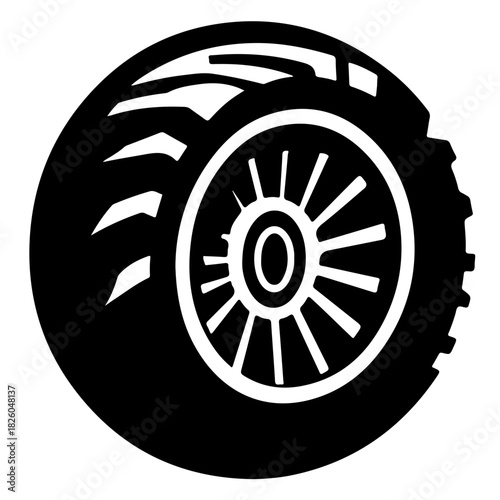 Iconic black silhouette of a musician playing guitar on stage against a vibrant colorful background in a dynamic performance setting