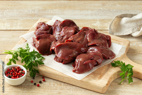 raw chicken liver