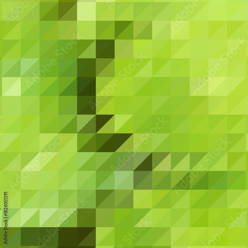 triangular green background. abstraction vector illustration. modern presentation template. eps 10