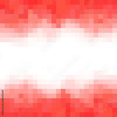 red pixel background. abstract vector illustration. colors triangles background. eps 10