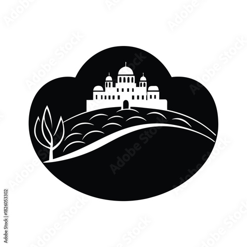 Mount Of Olives Landscape Symbol