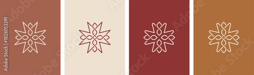 Letter M with leaf Flower logo design for beauty spa and eco friendly products, leaves, Cosmetics, Jewelry, Beauty salon, Boutique, floral icon sign symbol illustration template