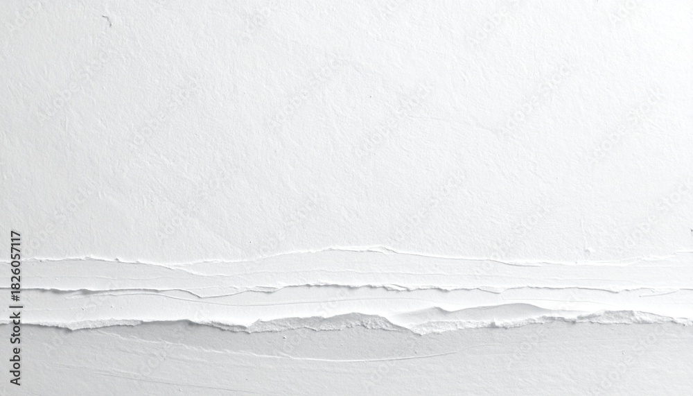 Obraz premium White wall texture background, paper texture background, smooth minimal surface, subtle shadows, soft natural lighting, clean neutral design, realistic details, fine grain, perfect for graphic design,