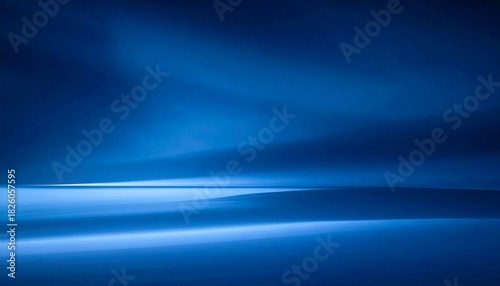 Blurred deep blue gradient wallpaper featuring smooth color transitions, a soft glowing center, calming and atmospheric design, perfect for digital backgrounds, desktop screens, creative projects, pre