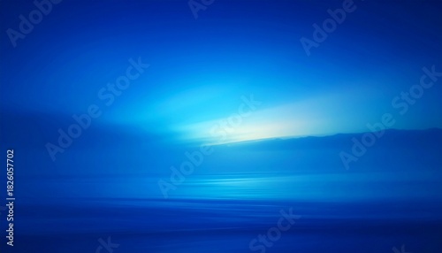 Blurred deep blue gradient wallpaper featuring smooth color transitions, a soft glowing center, calming and atmospheric design, perfect for digital backgrounds, desktop screens, creative projects, pre