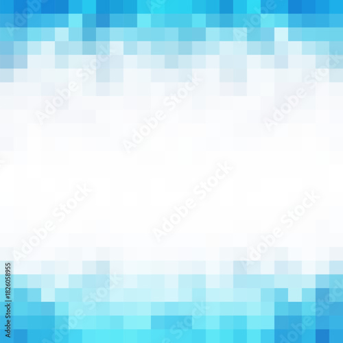 Abstract light blue and white geometric background. eps 10