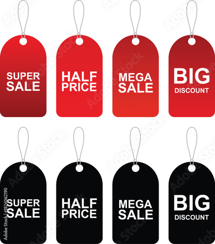 Sale Tag Icons for Promotions and Discount Offers