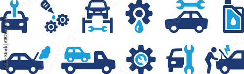 auto, automobile, drive, set, vehicle, car, icon, road, symbol, transport, vector, travel, assist, insurance, mobility, race, rush, share, signs, silhouette, van, driver, driving, front, navigation, p