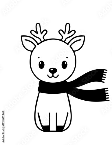 A cute pink cartoon bunny illustration, a funny baby animal character, perfect vector art for an Easter holiday design