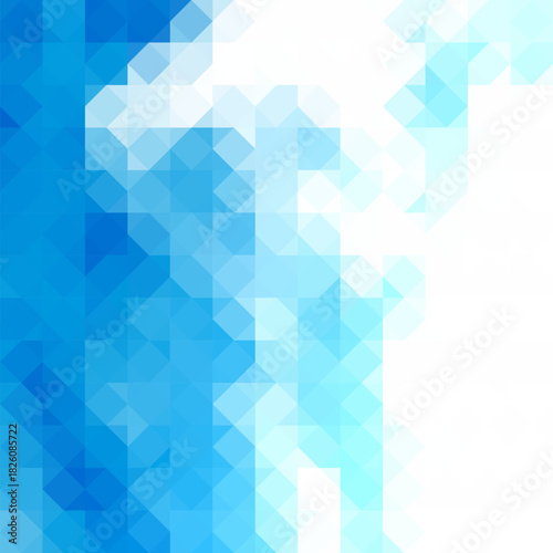blue abstract background. polygonal style. eps 10