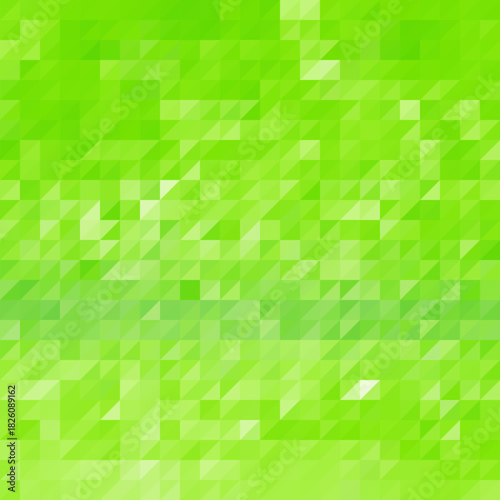 green Abstract vector triangular background. polygonal style. eps 10