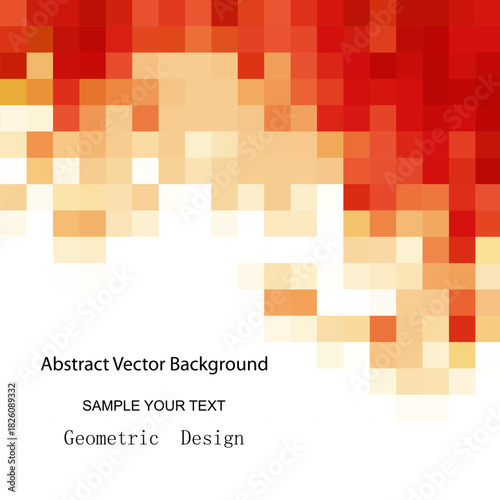 color pixel background. design for presentation background. eps 10