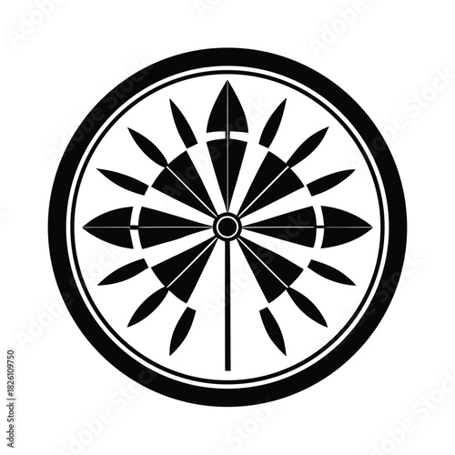 Native American Medicine Wheel Icon