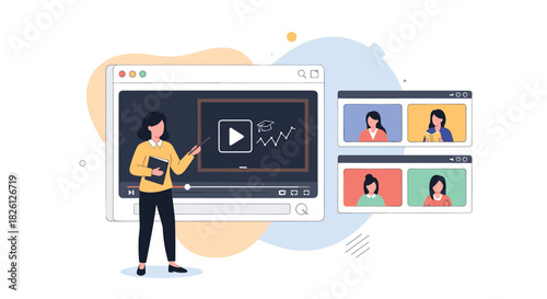 Online teaching platform empowering educators to deliver engaging virtual lessons to students worldwide.