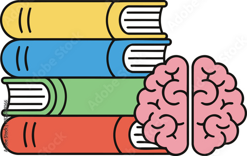 Explore the power of knowledge as books open the gateway to learning and expanded intelligence