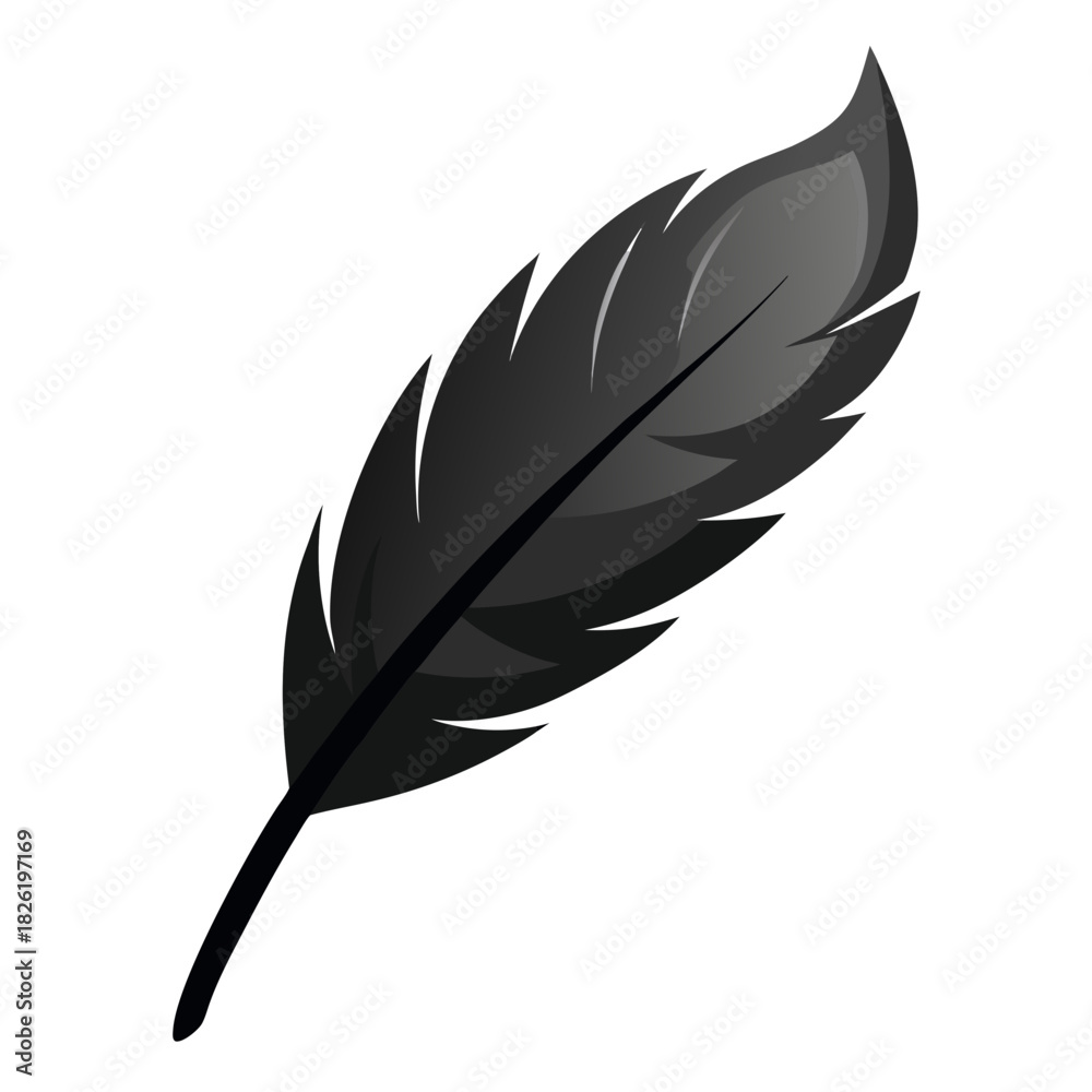 Fototapeta premium feather pen and ink