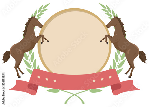 馬のエンブレム