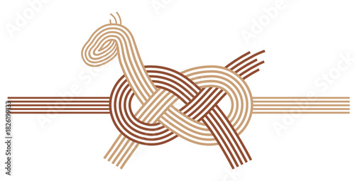 午年　馬をモチーフにした水引き