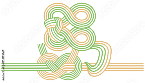 午年　馬をモチーフにした水引き