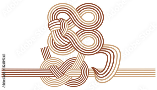 午年　馬をモチーフにした水引き