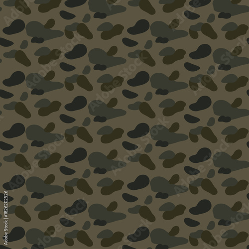 seamless camouflages pattern on background