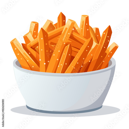 french fries in a bowl