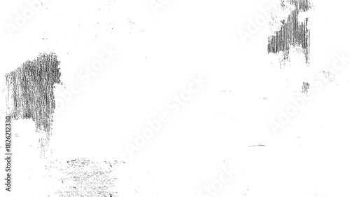 Black and white textured grunge background with distressed marks and lines vector