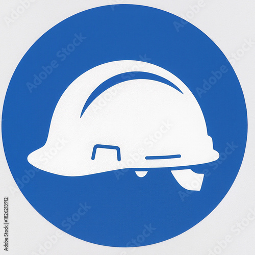 construction helmet on a white background