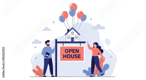 Find your dream home at our open house event with friendly real estate agents ready to help you buy your next property today