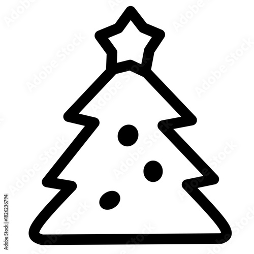 christmas tree icon