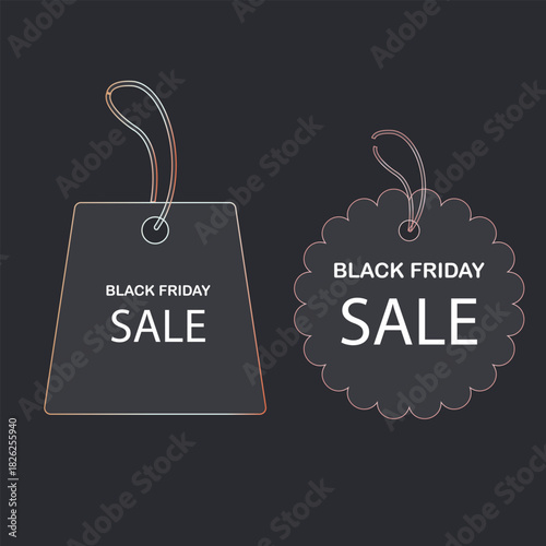 Premium 3D Glass Shopping Tags Set — Special Offer & Discount Icons 