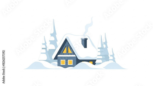 vector illustration of a house