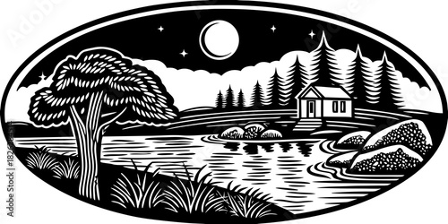 Moonlit Calm the quiet intr.