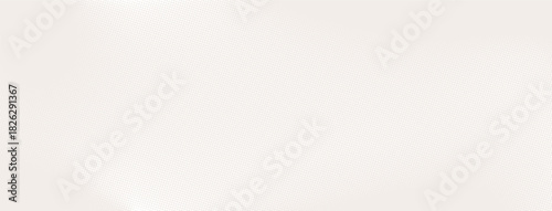 Old ecru paper texture gradient. Vintage dotted effect. Abstract vector cream color retro grainy cardboard. Sandpaper banner. Eco bio organic background for eco package. Handmade beige paper backdrop