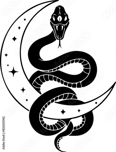 Mystic Hand Sigil Vector tattoo