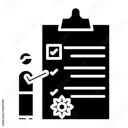 Action Plan Vector Icon