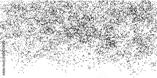 Noise grain background, pointillism dots gradient or dotwork pattern, vector stipple effect. Grain noise halftone or grainy texture or dotwork grain noise.