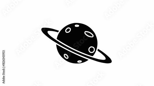 black and white planet